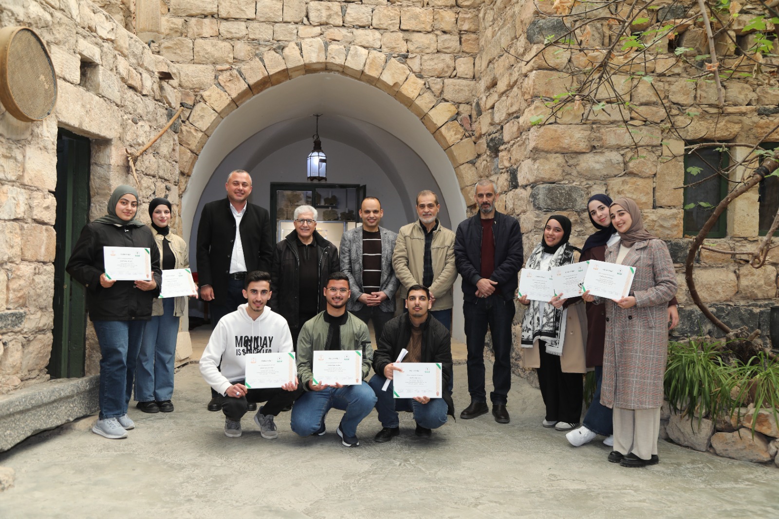 ختام دورة الارشاد المتحفي لطلبة كلية الآثار و الانثروبولوجيا و كلية السياحة و الفنادق