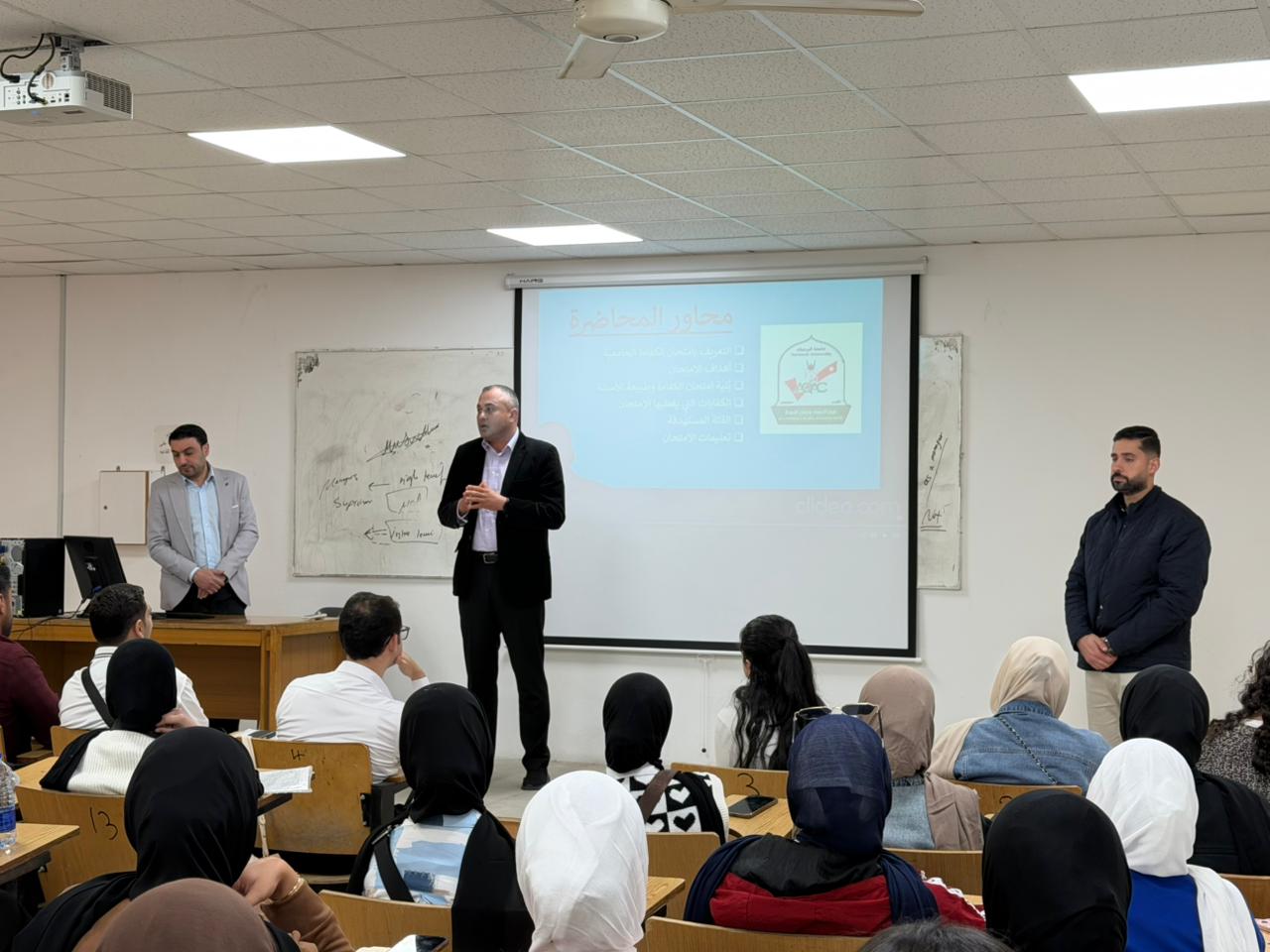 كلية السياحة والفنادق تعقد لقاء توعوي عن امتحان الكفاءة الجامعي