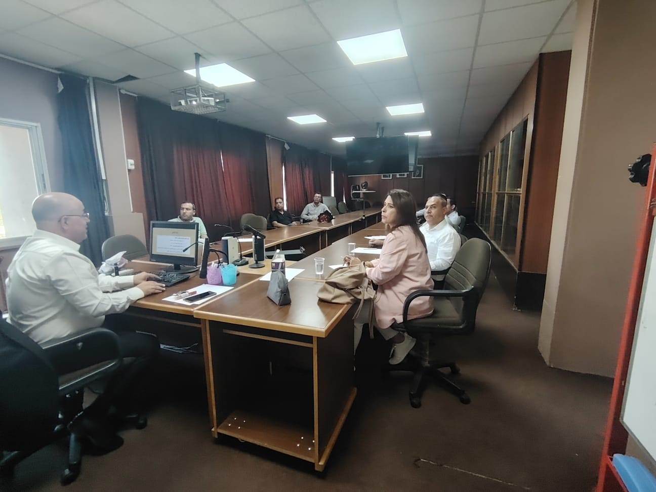 الرواشدة يقدم ورشة تدريبية في مركز الاعتماد وضمان الجودة في جامعة اليرموك حول الاعتماد الأردني المحلي 