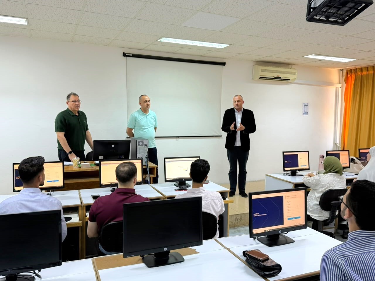 The Faculty of Tourism and Hotels at Yarmouk University Holds an Amadeus-Certified Examination for its Students and Graduates
