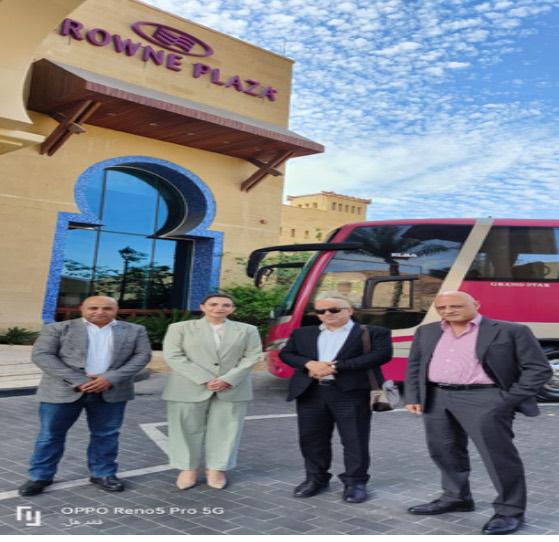 A visit by members of Faculty of Tourism and Hotel Management to the Crowne Plaza Dead Sea Hotel 