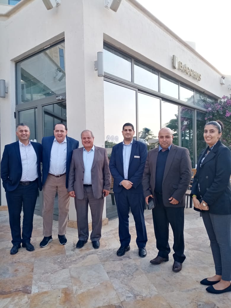 Faculty of Tourism and Hotels Delegation Visits Hilton Dead Sea